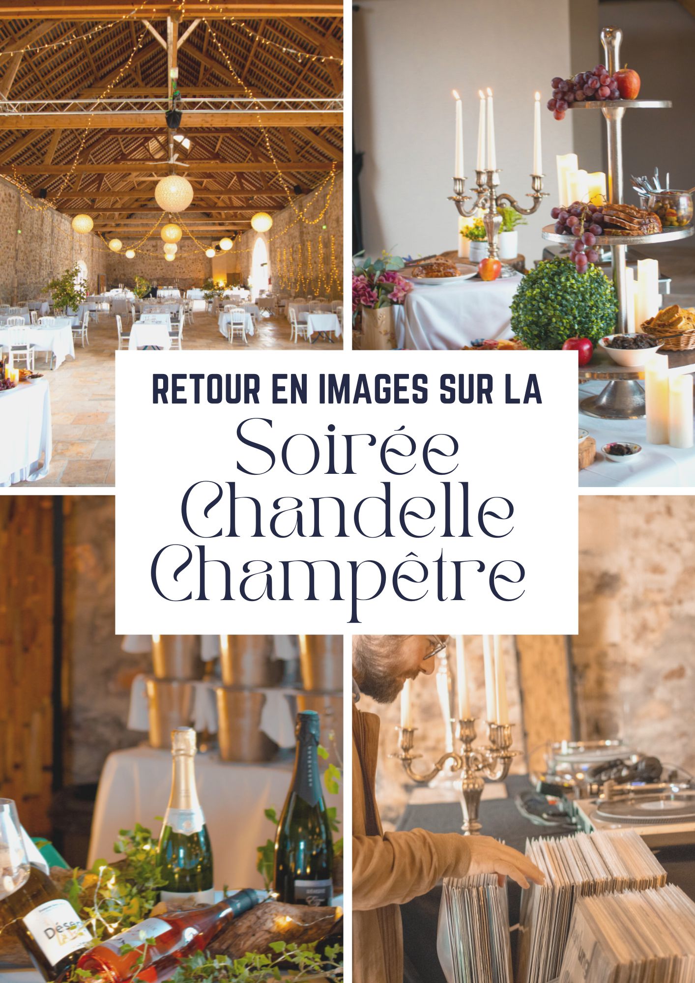 Zurück in Bildern am Chandelle Champêtre-Abend