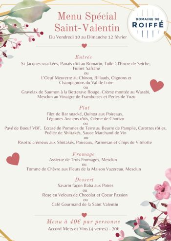 Valentinstag auf der Domaine de Roiffé