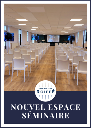 New seminar space at the Domaine